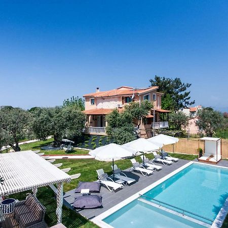 Fokas Luxury Villa Prínos Esterno foto