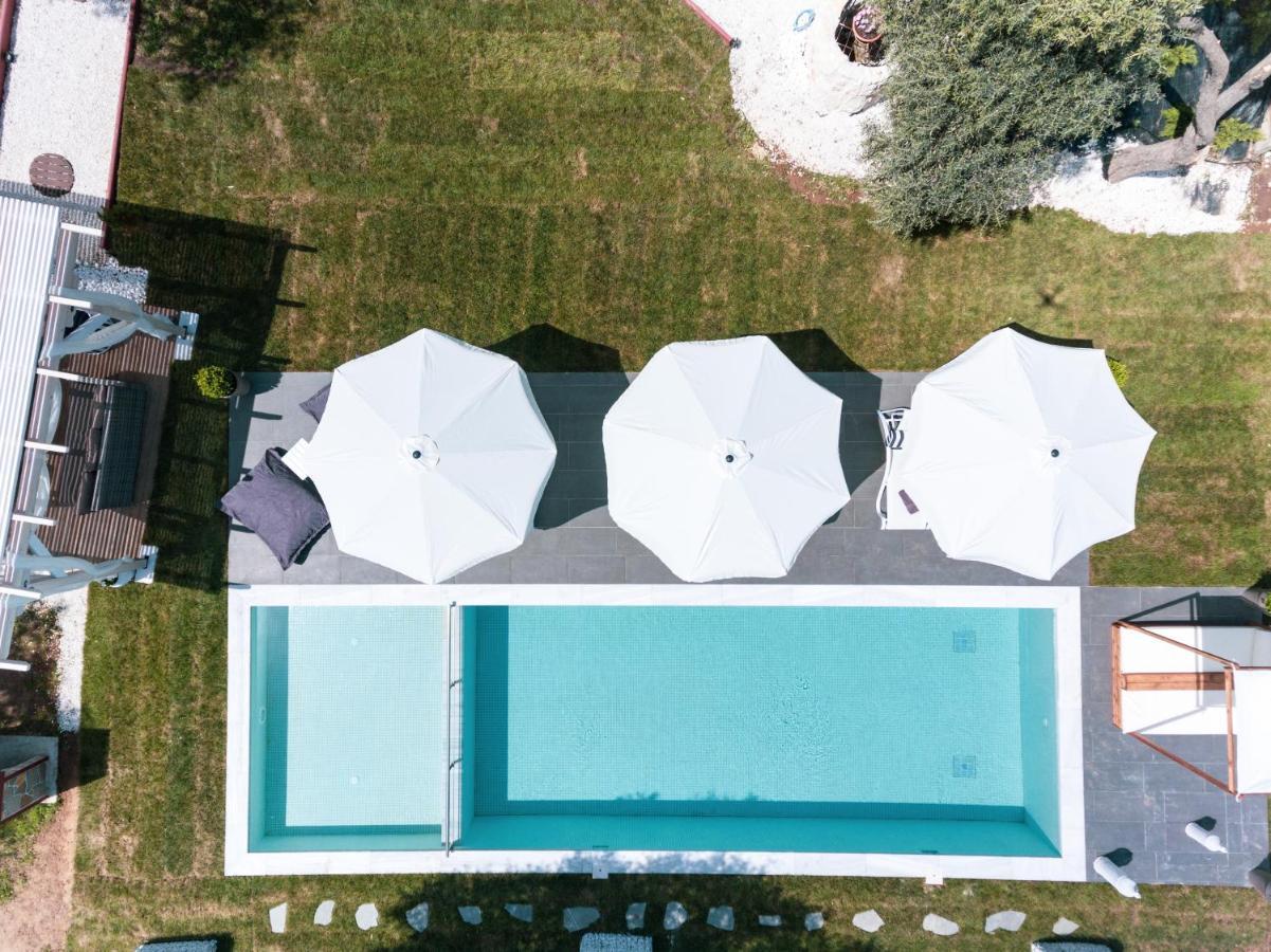 Fokas Luxury Villa Prínos Esterno foto