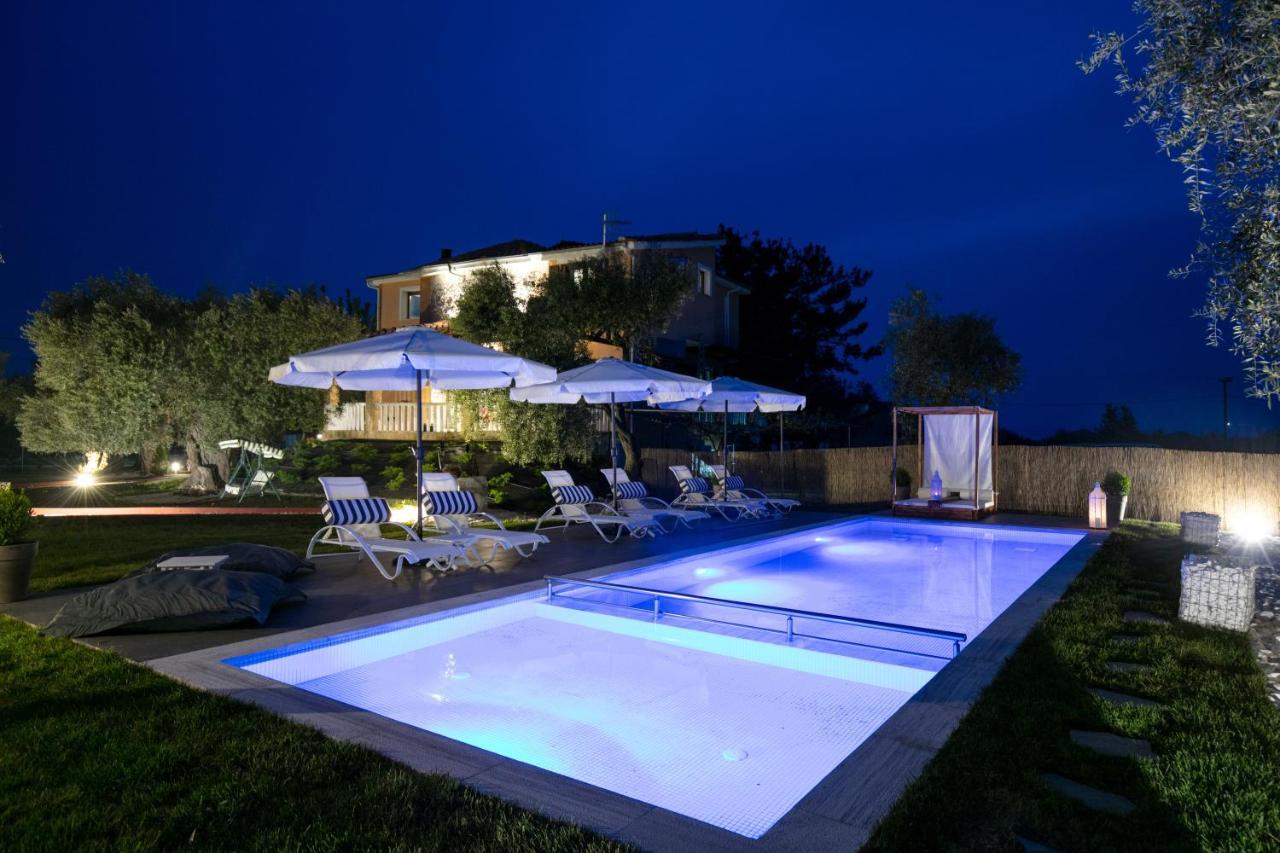 Fokas Luxury Villa Prínos Esterno foto