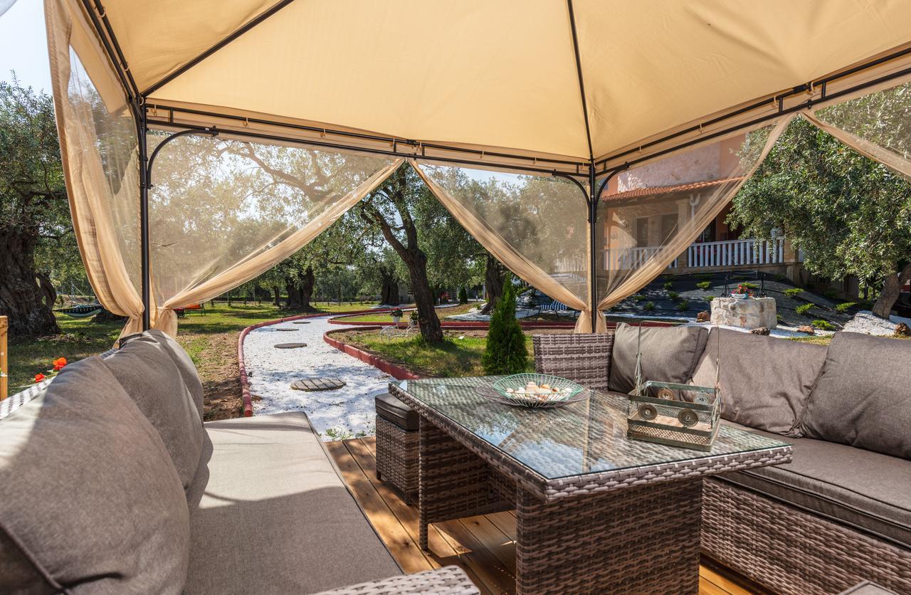 Fokas Luxury Villa Prínos Esterno foto