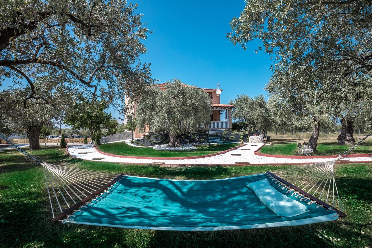 Fokas Luxury Villa Prínos Esterno foto