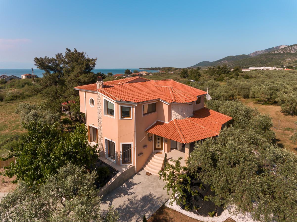 Fokas Luxury Villa Prínos Esterno foto