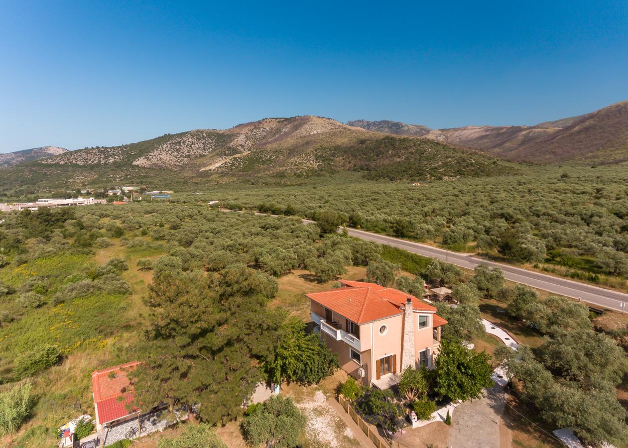 Fokas Luxury Villa Prínos Esterno foto