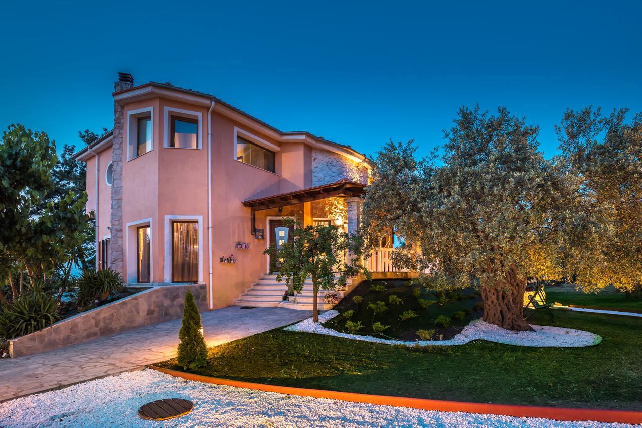 Fokas Luxury Villa Prínos Esterno foto