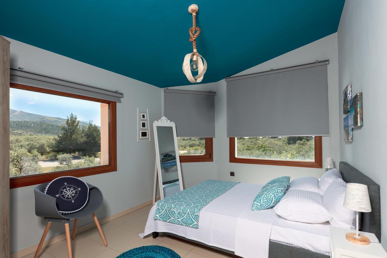 Fokas Luxury Villa Prínos Esterno foto