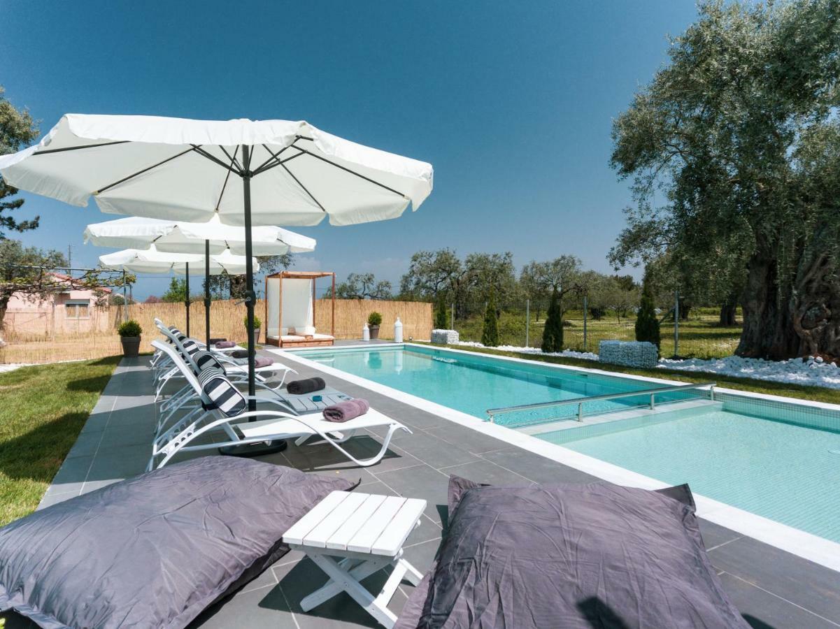 Fokas Luxury Villa Prínos Esterno foto