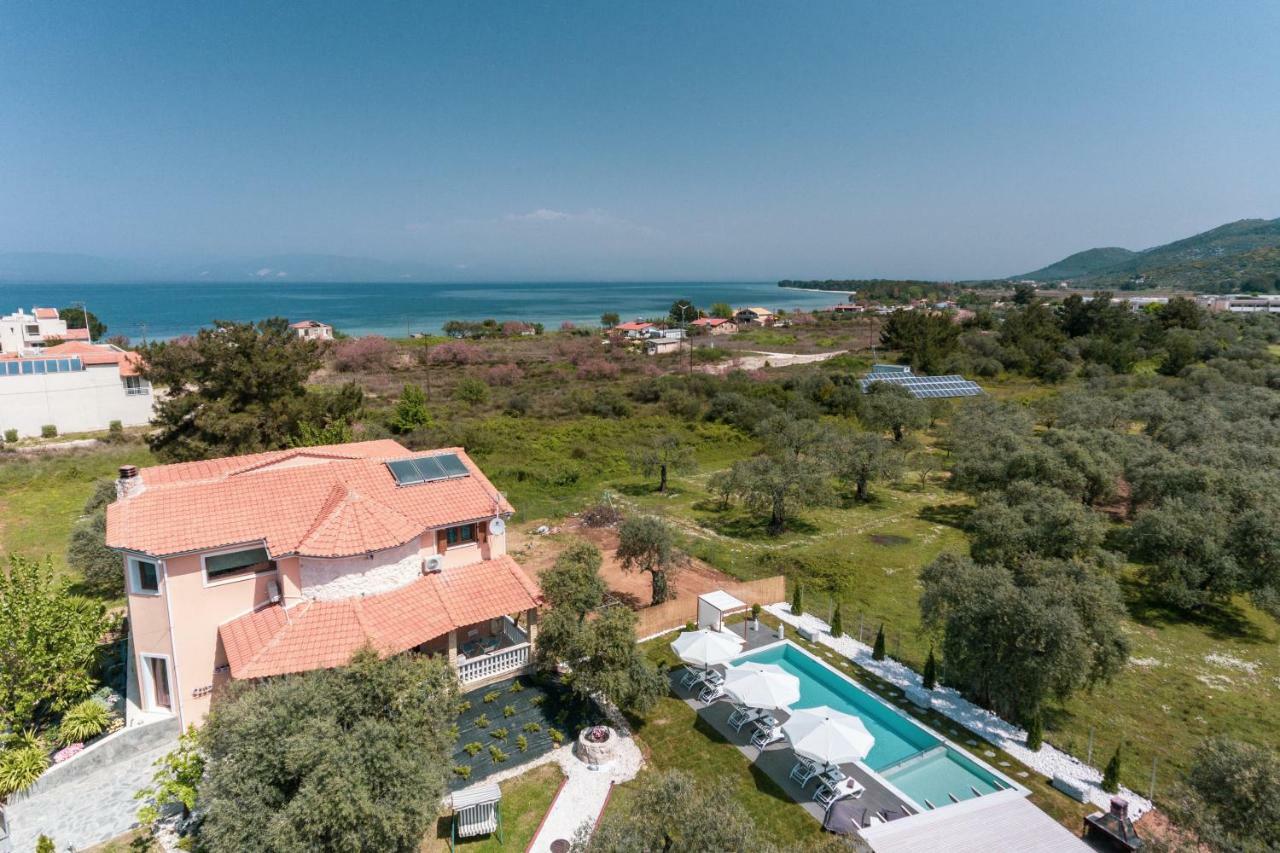 Fokas Luxury Villa Prínos Esterno foto