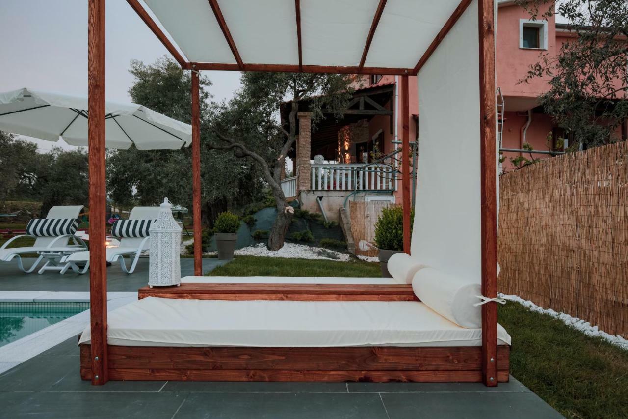 Fokas Luxury Villa Prínos Esterno foto