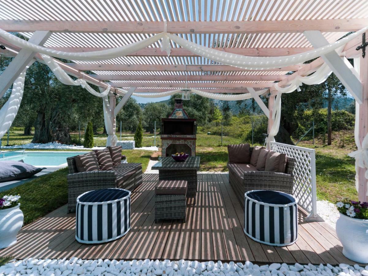 Fokas Luxury Villa Prínos Esterno foto