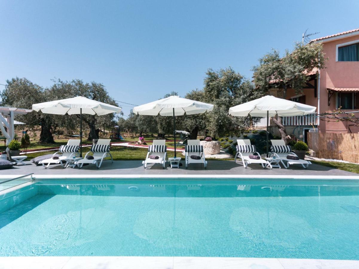 Fokas Luxury Villa Prínos Esterno foto