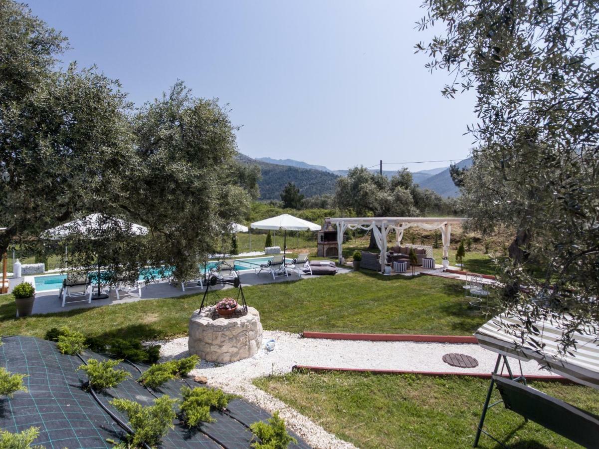 Fokas Luxury Villa Prínos Esterno foto